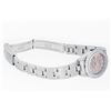 Image 6 : Rolex Ladies Stainless Steel Salmon Arabic Diamond Datejust Wristwatch