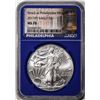 Image 1 : 2017(P) $1 American Silver Eagle Coin NGC MS70 Struck at Philadelphia