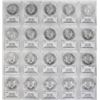 Image 4 : Lot of (20) 2020 $1 American Silver Eagle Coins PCGS MS70 FDOI Cleveland Signature
