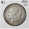 Image 1 : 1891-CC $1 Morgan Silver Dollar Coin