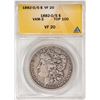 Image 1 : 1882-O/S VAM-3 Top 100 $1 Morgan Silver Dollar Coin ANACS VF20