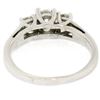 Image 8 : Classic 14k White Gold 0.45 ctw Three Stone F VS2 Round Diamond Engagement Ring