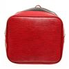 Image 4 : Louis Vuitton Black And Red Epi Leather Noe Shoulder Bag
