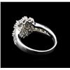 Image 3 : 14KT White Gold 1.89 ctw Diamond Ring