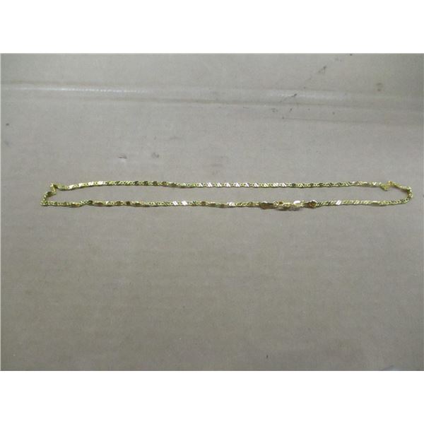 2 - 18" GOLD PLATED CHAINS