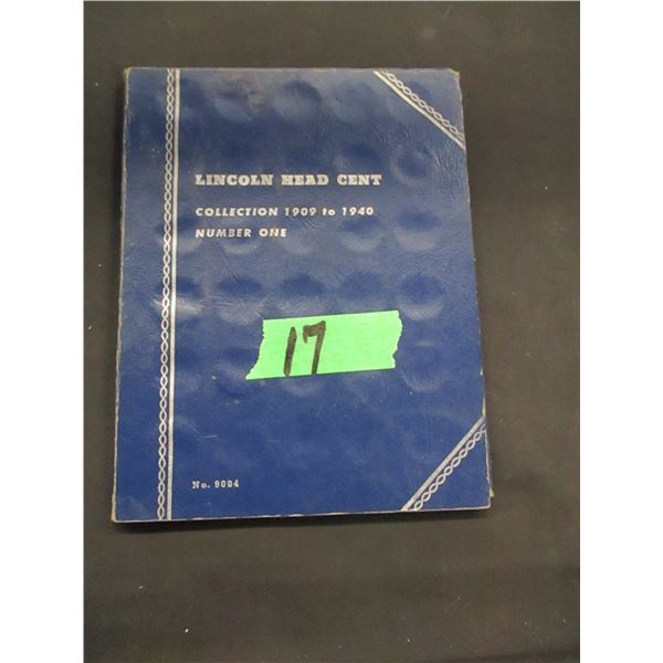 USA PENNY BOOK C/W 2 PAGES OF USA PENNIES