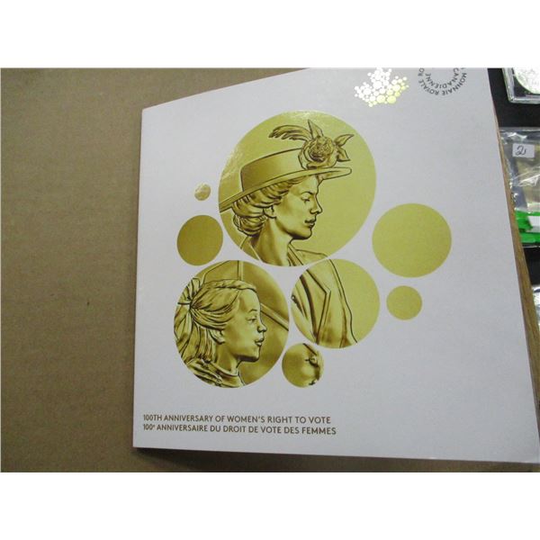 100TH ANNNIVERSARY OF WOMEN TO VOTE COIN