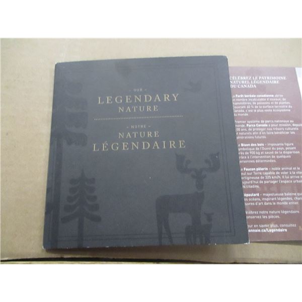 SET OF OUTDOOR HERITAGE CANADA COINS