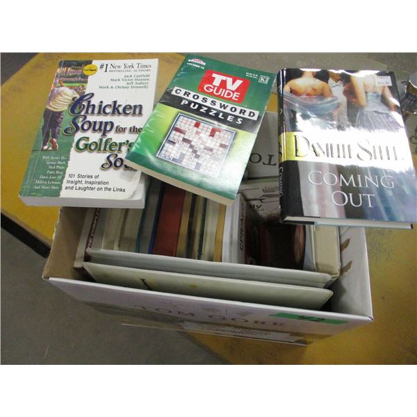 BOX C/W ASSORTED BOOKS