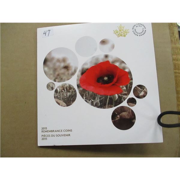 2015 REMEMBRANCE COINS