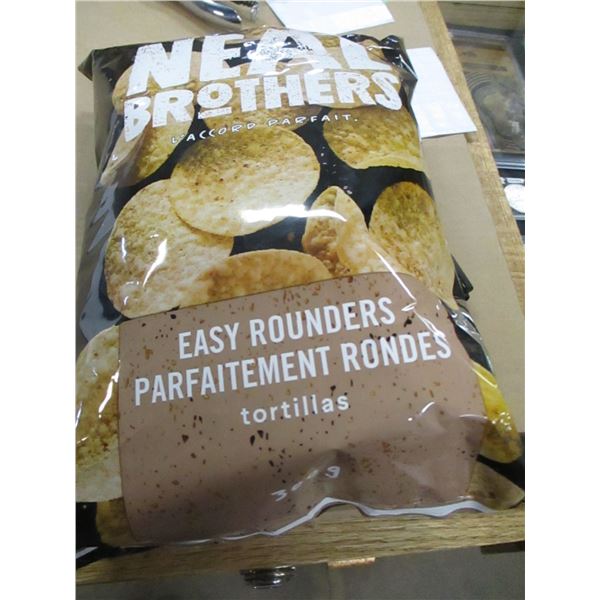 SHELF PULLS (AS IS):  NEAL BROS TORTILLA ROUND CHIPS (300G) - BAG
