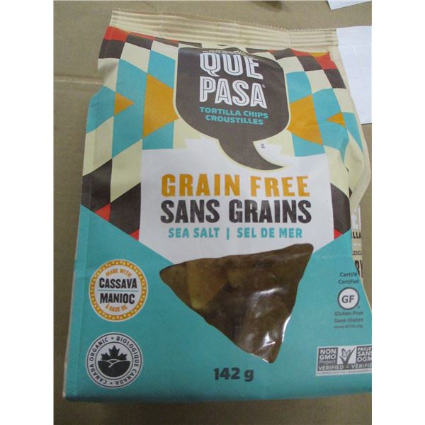 SHELF PULLS (AS IS):  QUE PASA SEA SALT CHIPS (142 G) - BAG