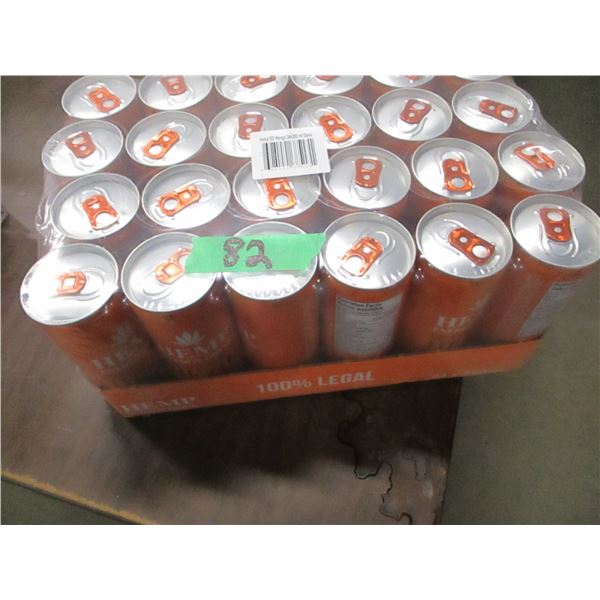 MANGO HEMP ENERGY DRINK (24 CANS) - CASE
