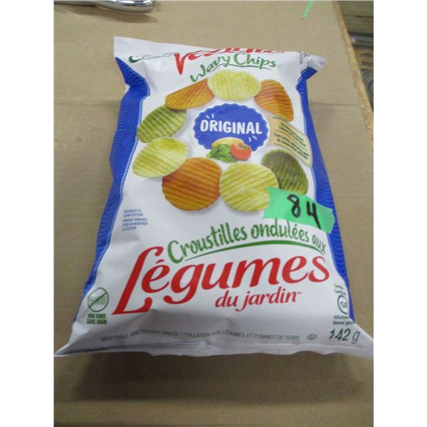 SHELF PULLS (AS IS):  GARDEN VEGGIE CHIPS (142G) - BAG