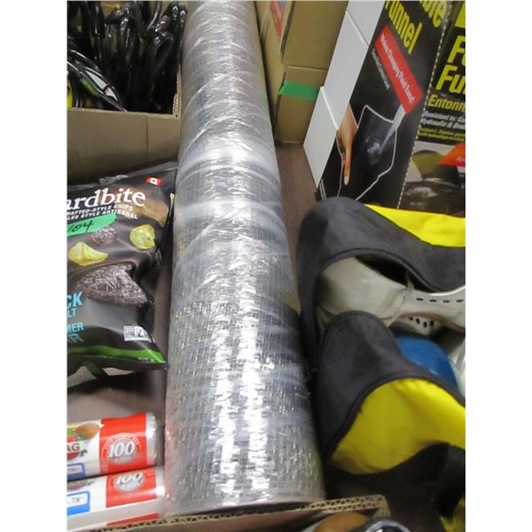 NEW: GALVANIZED WIRE (3' X 50' X 1/8") - ROLL