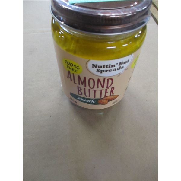 SHELF PULLS (AS IS):  ALMOND BUTTER (365 G) - JAR