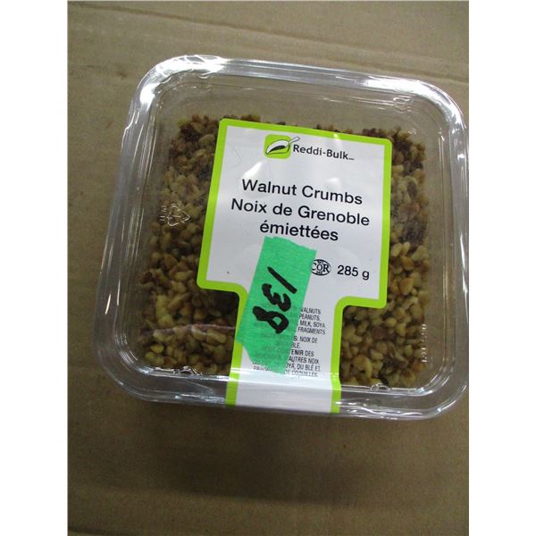 SHELF PULLS (AS IS):  WALNUT CRUMBS (285G)