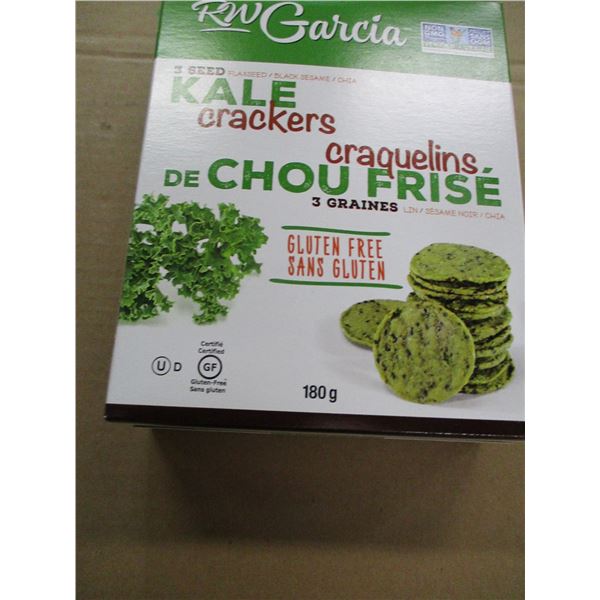 SHELF PULLS (AS IS):  KALE CRACKERS - BOX