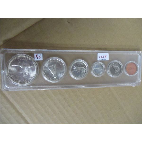 1967 CANADA CASED SILVER COIN SET