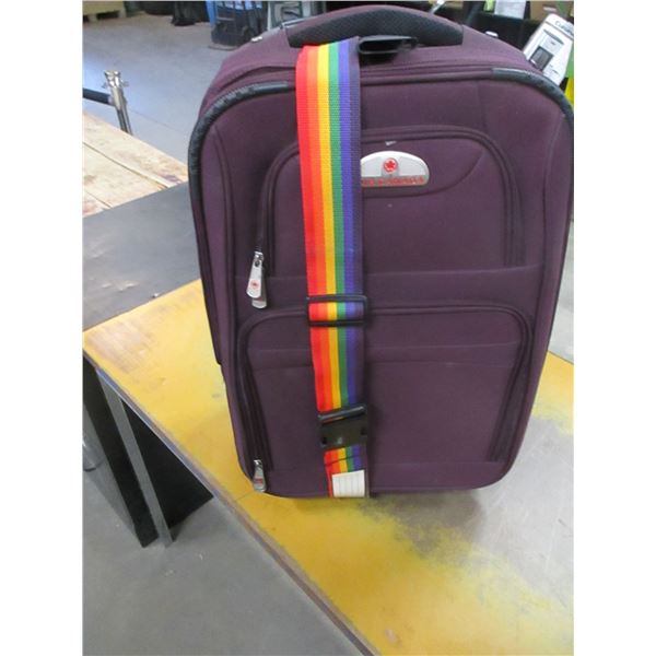 ROLLING SUITCASE (APPROX. 24" HIGH)