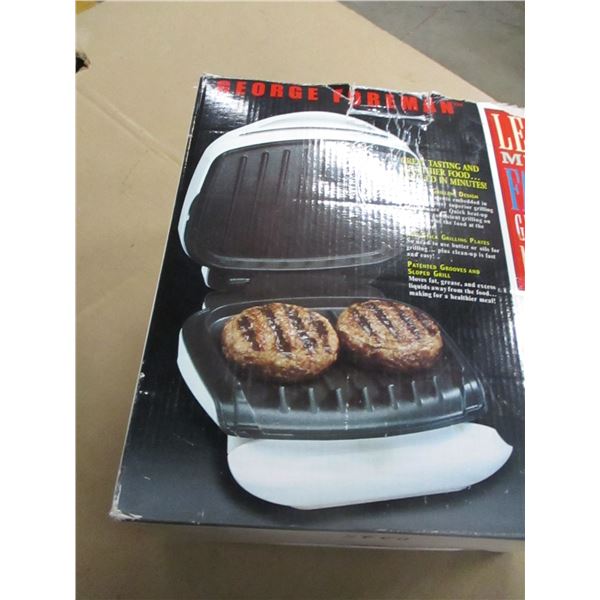 GEORGE FOREMAN GRILLING MACHINE (USED)