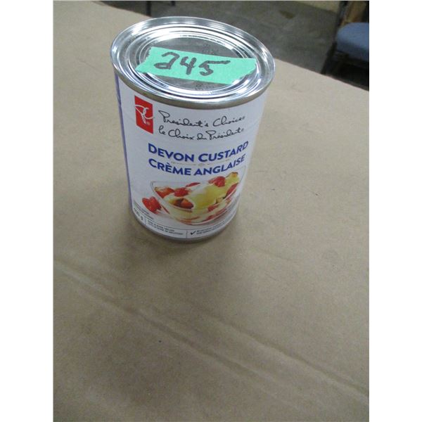 SHELF PULLS (AS IS):  DEVON CUSTARD (400G) - CAN