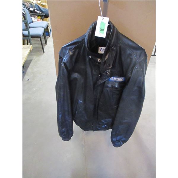 MEN'S LEATHER JACKET (SIZE XXL)
