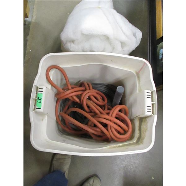 TOTE C/W CABLE, AIR HOSE, FIBRE, ETC