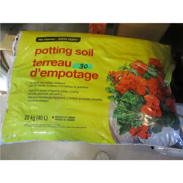 NEW:  POTTING SOIL (20 KG) - BAG