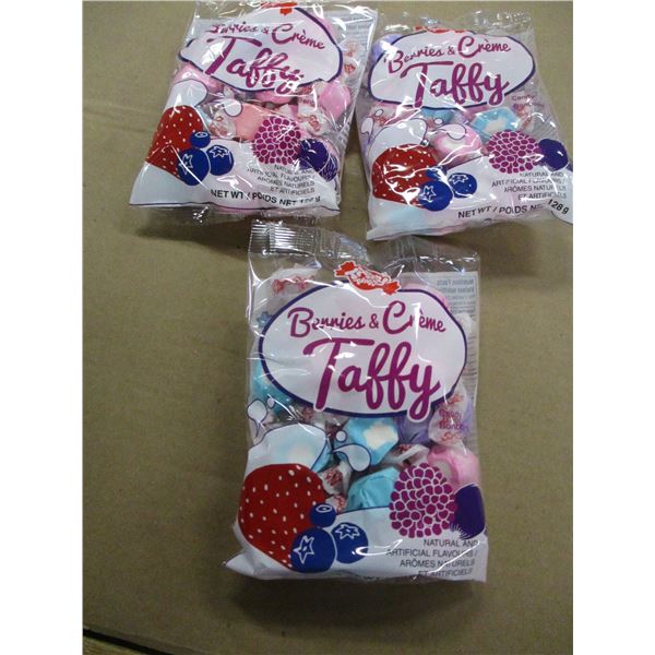 BERRY & CREAM TAFFY (3 X 128 G) - PER BUNDLE