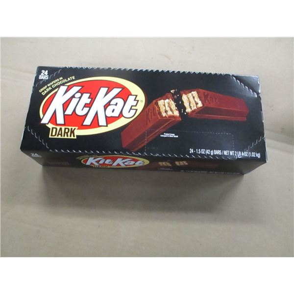 DARK CHOCOLATE KIT KAT BARS (24 X 1.5 OZ) PER BOX
