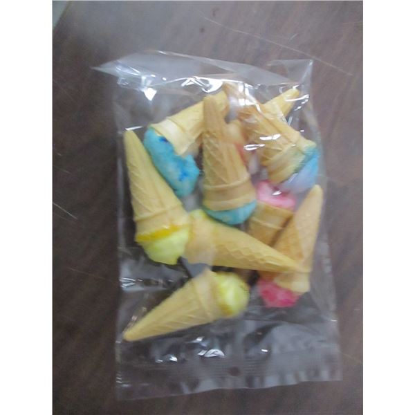 MARSHMALLOW ICE CREAM CONES (SOFT) (6) BAG