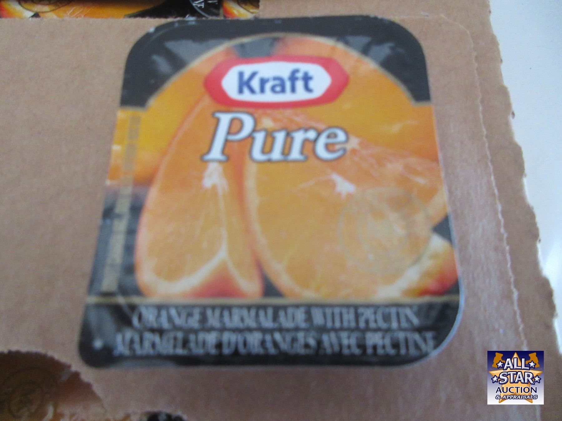 KRAFT ORANGE MARMALADE (100 X 16 ML INDIVIDUAL PACKAGES) - PER BOX