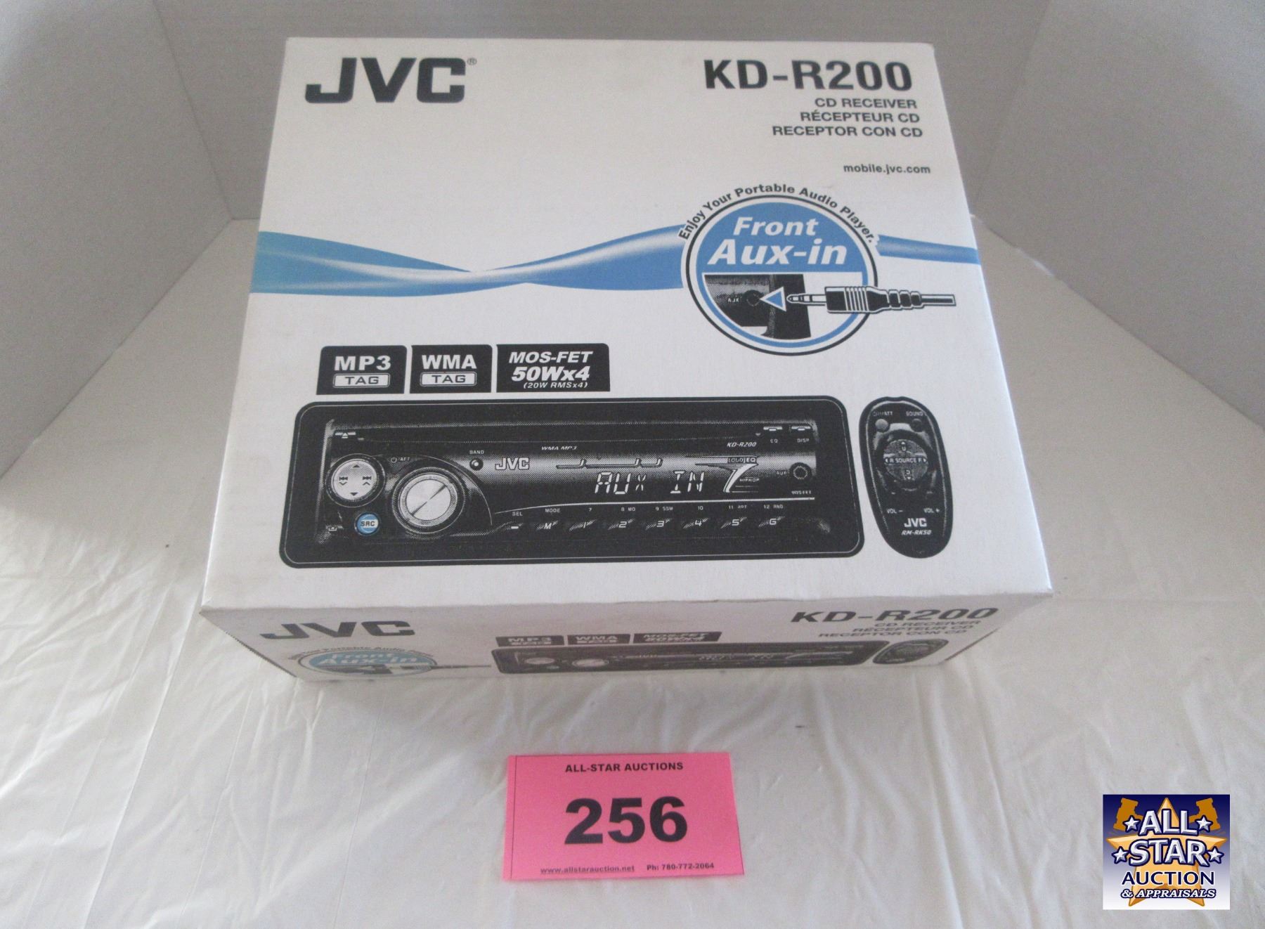 NEW: JVC KD-R200 CD RECEIVER