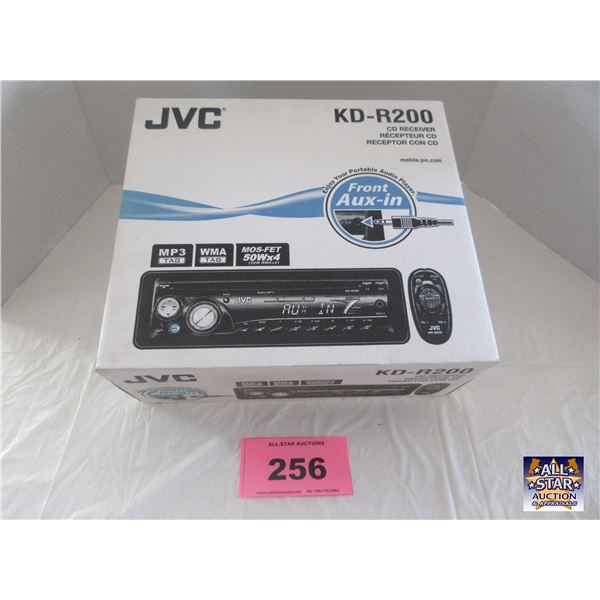 NEW JVC KDR200 CD RECEIVER