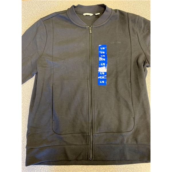 Calvin Klein Full Zip Sweater Size L