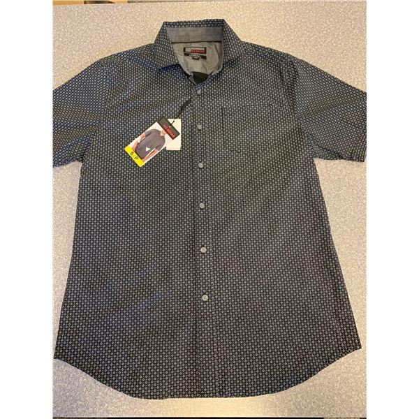 Mens Ike Behar Button Up Short Sleeve Size S