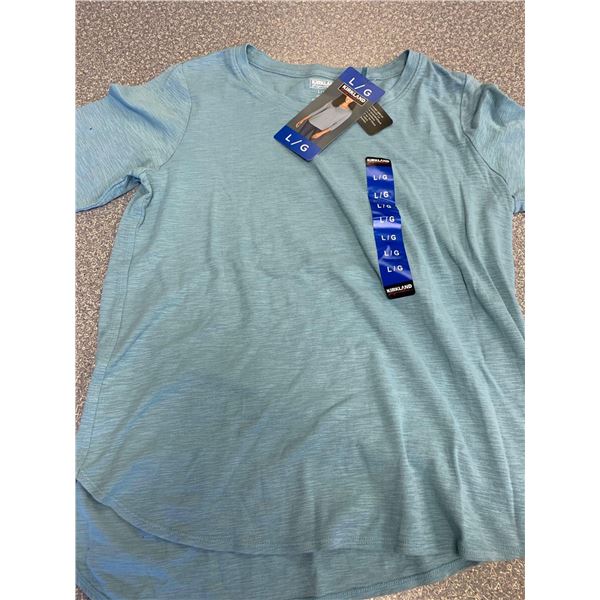 kirkland ladies 3/4 sleeve shirt size L