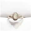 Image 1 : Silver Moonstone Ring (~Size 0) (~length 0 inches), Suggested Retail Value $100