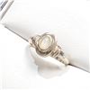 Image 3 : Silver Moonstone Ring (~Size 0) (~length 0 inches), Suggested Retail Value $100