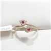 Image 1 : Silver Cubic Zirconia Ring (~Size 0) (~length 0 inches), Suggested Retail Value $80
