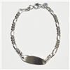 Image 1 : Silver 7" Bracelet (~Size 0) (~length 0 inches), Suggested Retail Value $100