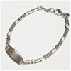 Image 2 : Silver 7" Bracelet (~Size 0) (~length 0 inches), Suggested Retail Value $100