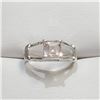 Image 1 : Silver Rose Quartz Ring (~Size 0) (~length 0 inches), Suggested Retail Value $80