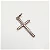 Image 3 : Silver Cross Pendant (~Size 0) (~length 0 inches), Suggested Retail Value $80