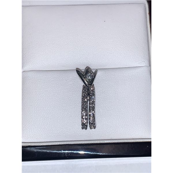 Ladies Silver .925 Multi Stone Pendant