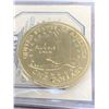 Image 3 : First Commemorative 24 Karat Plated 2000 Sacagawea US Dollar 2000 Coin
