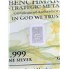 Image 3 : Bullion Pack with 1 gram copper and 1 Grain .999 Silver