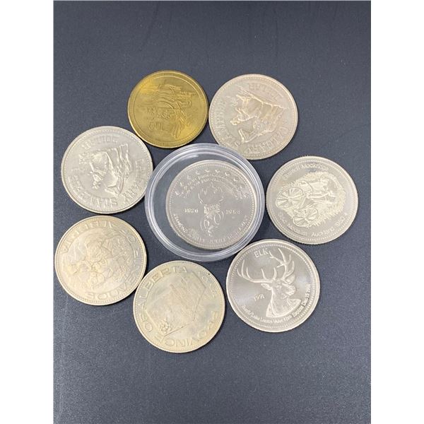 Vintage Assosrted collector Tokens lot of 8
