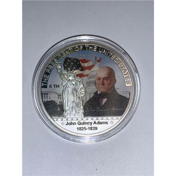 US President John Quincy Adams 1825-1829 Coin